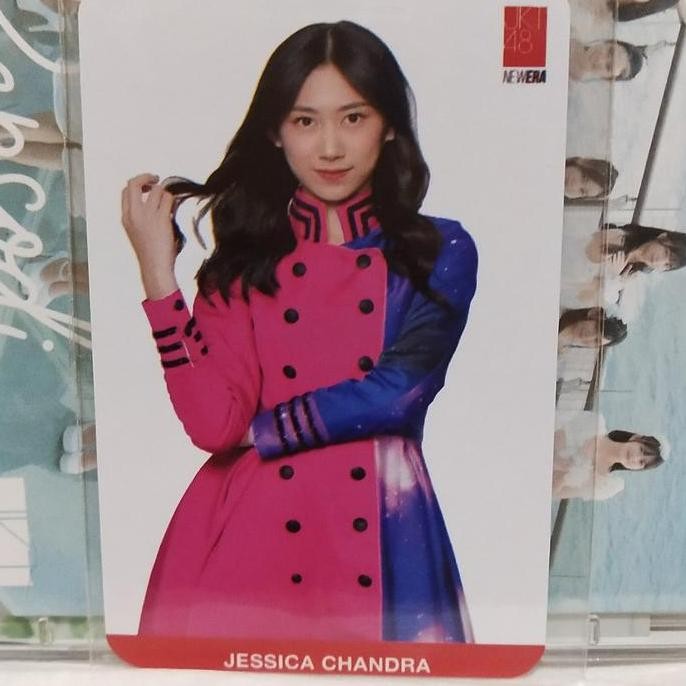 photocard member jkt48 jessica chandra.100% official jkt48