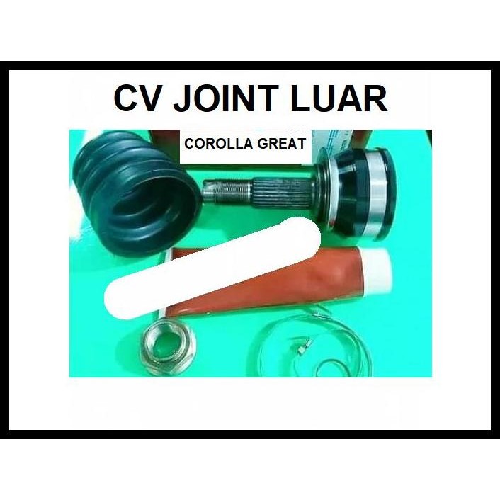 TERBARU CV JOINT LUAR COROLLA GREAT 