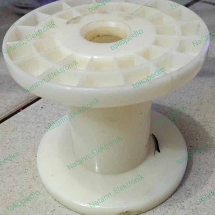 ready  2894 bobbin bobin kelosan untuk gulung kabel kawat ukuran 3kg putih
