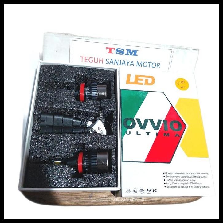 DISKON BM1 LAMPU LED OVVIO ULTIMA TYPE U150 H11 (4500K) 