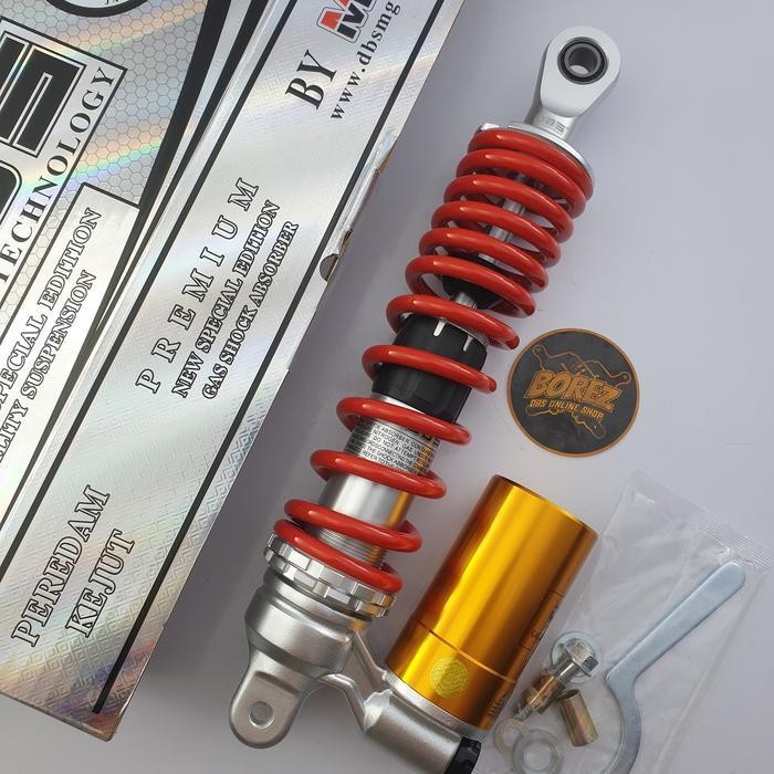 Mos Dbs Shockbreaker Belakang Dbs Original By Mgv 722 Tabung Bawah E Series 330Mm & 310Mm Tbg Gold P
