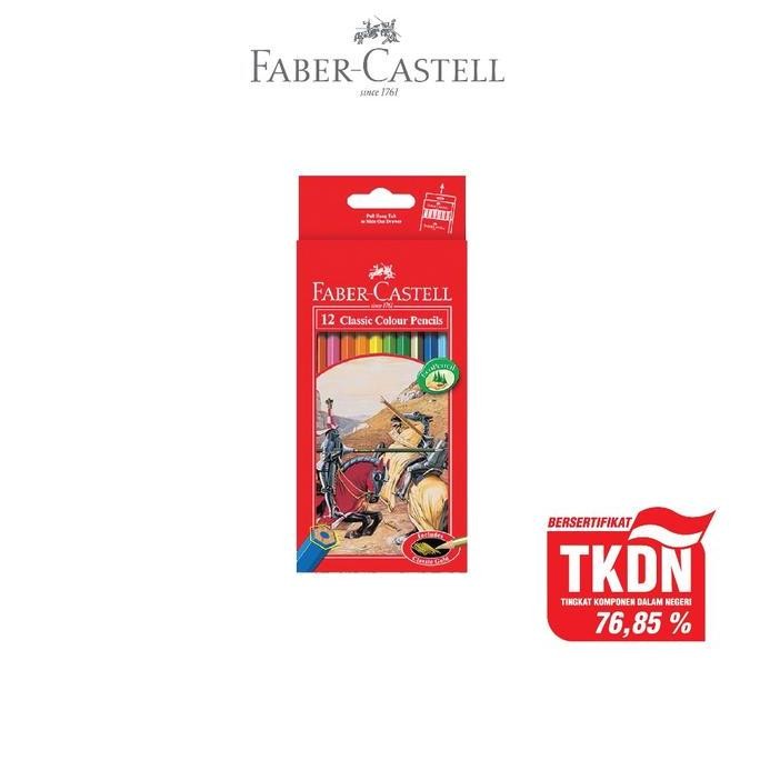 

Faber-Castell Pensil Warna Color Pencils Classic Color New Stok