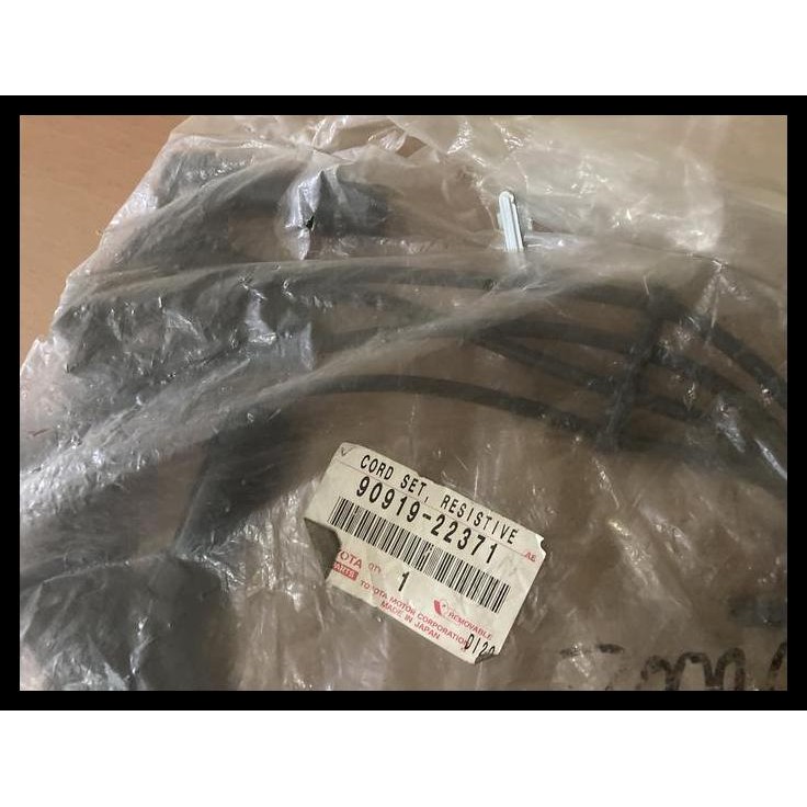 DISKON CORD SET COIL & SPARK W/RESISTIVE KABEL BUSI KIJANG KAPSUL EFI 2.0 2000CC RZF61 RZF80 RZF81 R