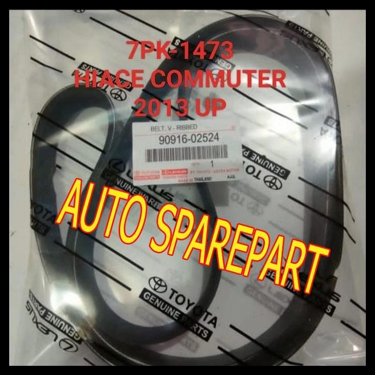 DISKON FAN VAN V BELT TALI KIPAS 7PK1473 HIACE COMMUTER 2013 UP 7PK-1473 