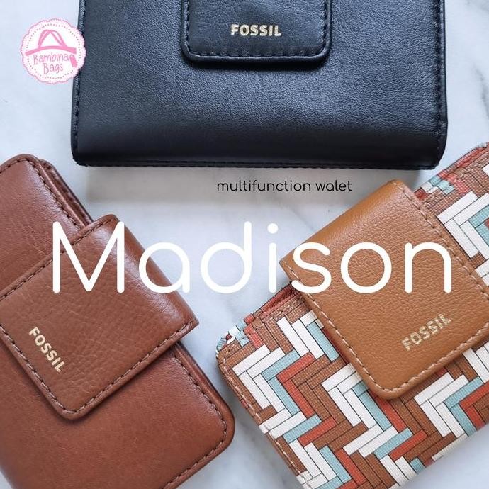 Dompet Fossil Madison Tab Multifunction Wallet