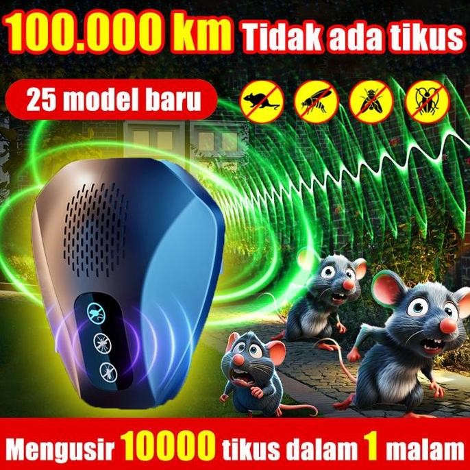 Terbaru Laris, Mengusir 10000 Tikus Dalam 1 MalamPengusir Tikus Ultrasonik Pengusir Tikus Nyamuk Lab