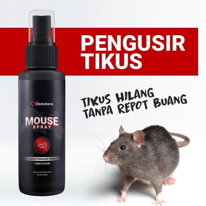 New Arrival, Osmotera Mouse Spray - Spray Pengusir Tikus Pembasmi Tikus Tanpa Racun