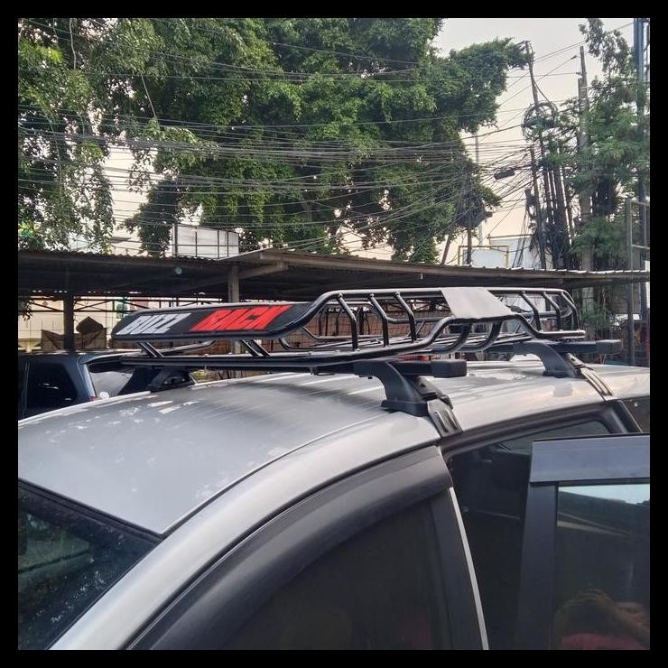 HOT DEAL ROOF RACK BAGASI ATAS MOBIL HONDA MOBILIO MEREK BUZZ RACK + CROSS BAR 