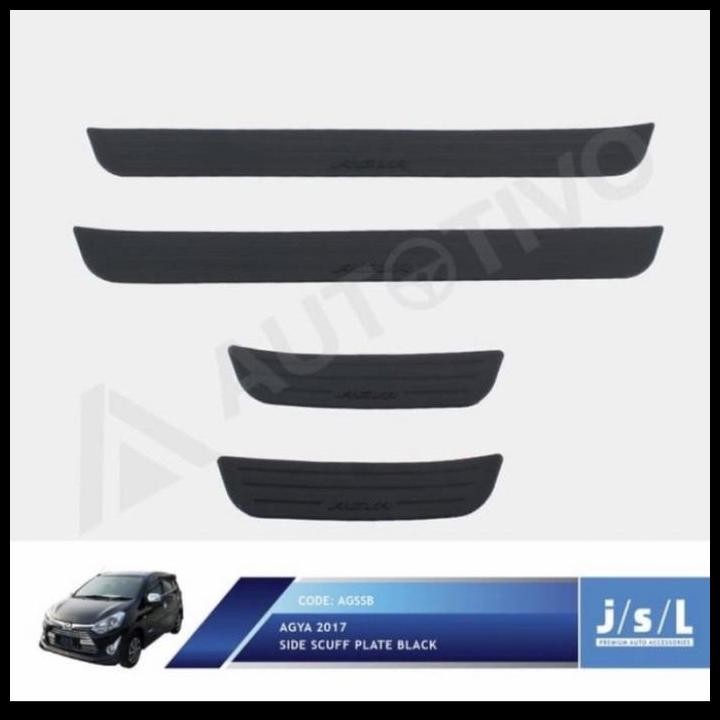 TERBARU AGYA 2017-2021 PAKET SILLPLATE SAMPING BELAKANG INJAKAN PINTU 