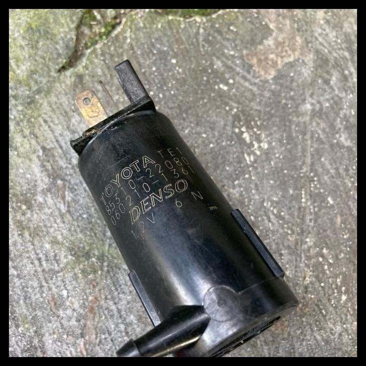 TERBARU MOTOR AND PUMP ASSY WINDSHIELD WASHER WIPER COROLLA CORONA KE20 KE30 KE70 DX RT81 RT100 RT10