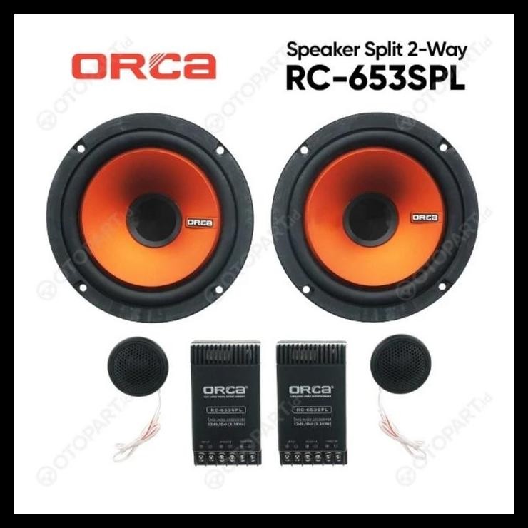 TERMURAH SPEAKER SPLIT 2 WAY MEREK ORCA 6 INCHI