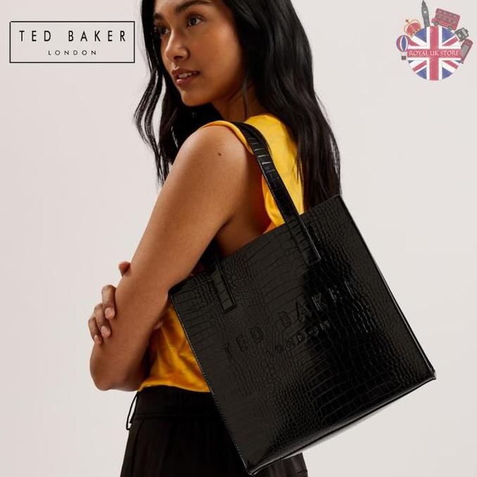 Ted Baker Croc Icon Tote Bag/Tas Wanita [100% Original Ted Baker Uk]