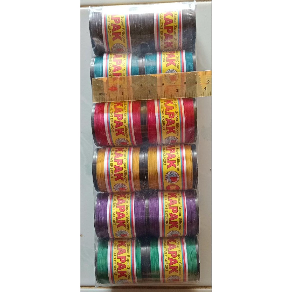 senar gelasan senar gelasan layangan 12pcs 1 slop besar / benang layangan gelasan // benang gelasan 