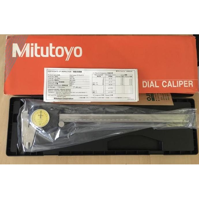 Dial Caliper Mitutoyo 0-300 Mm ||0.02 Mm 505-745 Jangka Sorong Jarum