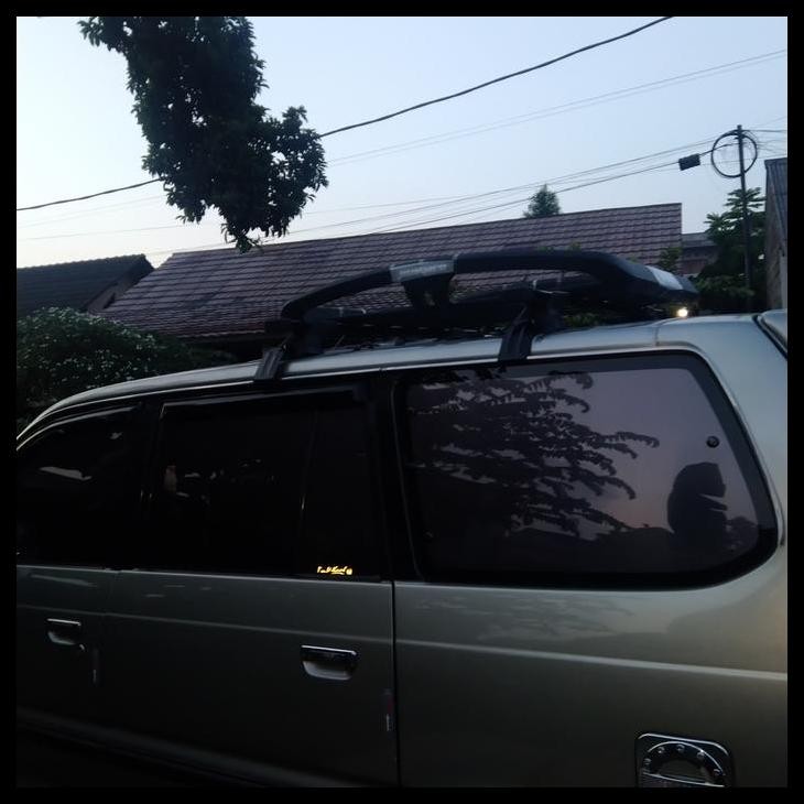 TERBARU RACK BAGASI ATAS MOBIL TOYOTA KIJANG PLUS CROSS BAR MEREK HUMMER 