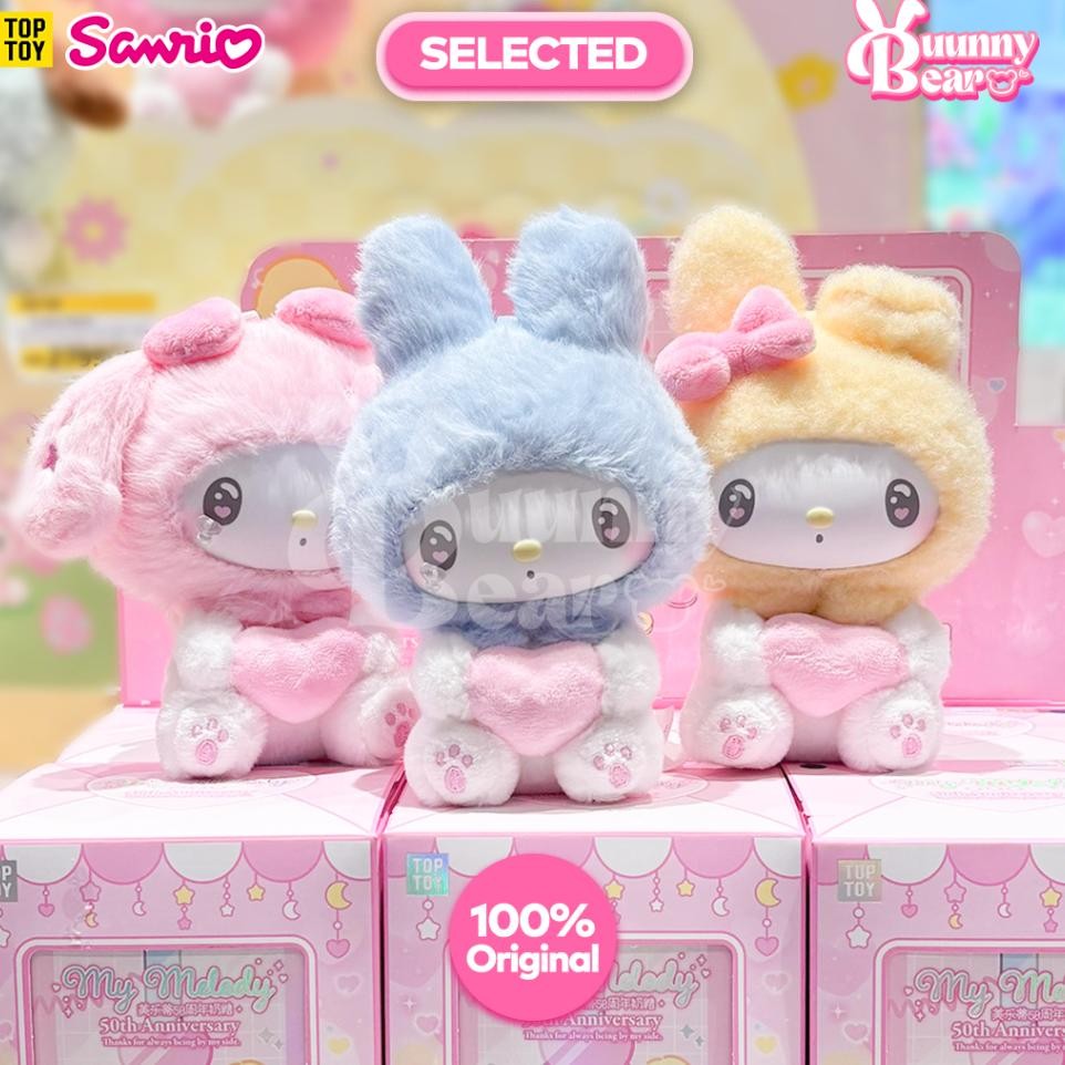 Blind Box My Melody 50Th Anniversary Sanrio Top Toy Ready