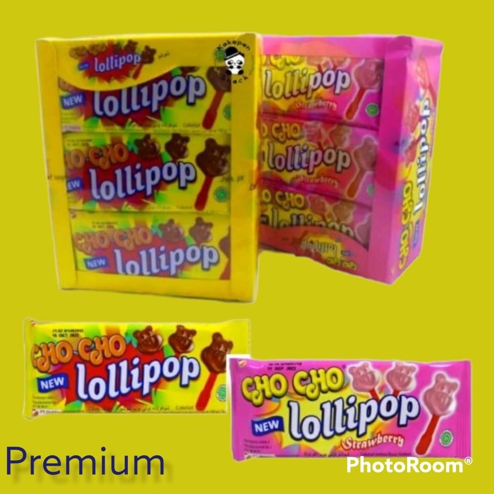 

Cho Cho Lollipop Coklat 192 G / 24 Pcs @24