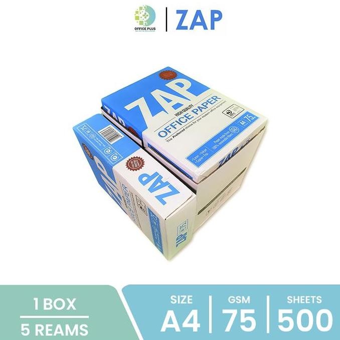 

Kertas Hvs A4 75Gr / Kertas Murah A4 / Kertas A4 - (Zap 1 Dus/5 Rim)