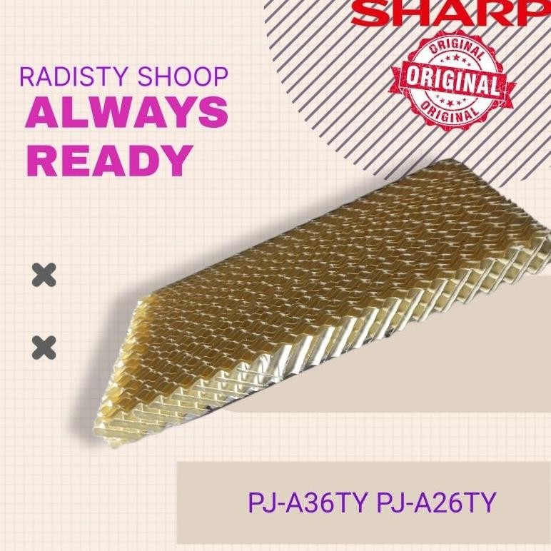 Filter pendingin Air cooler SHARP original model PJ-A26 dan PJ-A36 DiM