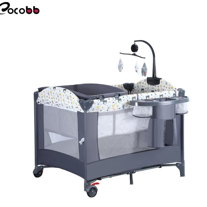 Cocobayi Crib Tempat Tidur Bayi Kasur Bayi Set Kelambu Ranjang Bayi Gratis Kasur