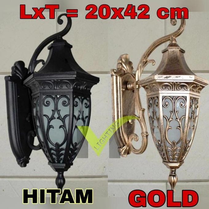 Lampu Taman / Lampu Dinding Klasik Outdoor Tipe B273S Terbaik