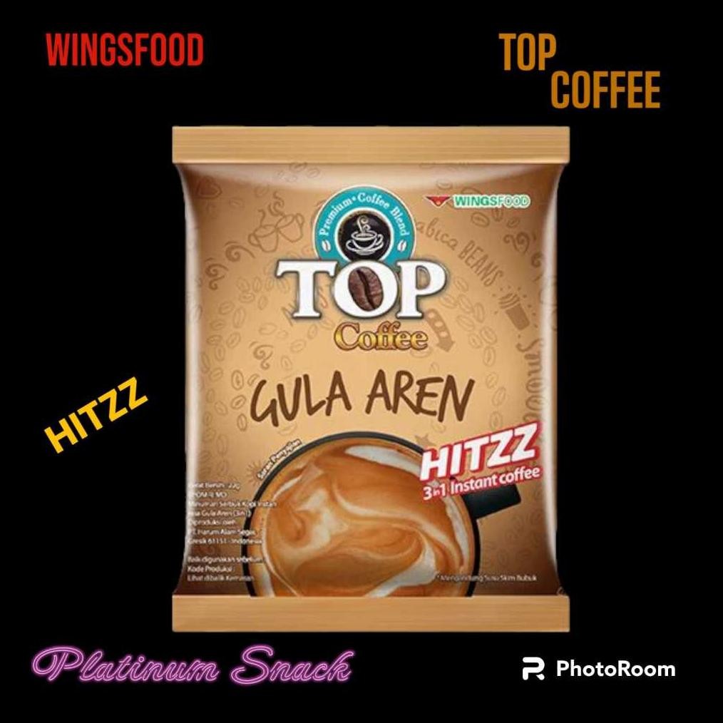 

Top Coffee Gula Aren 3In1 | Isi 10 + 5 Sachet @ 22 Gr | Wingsfood