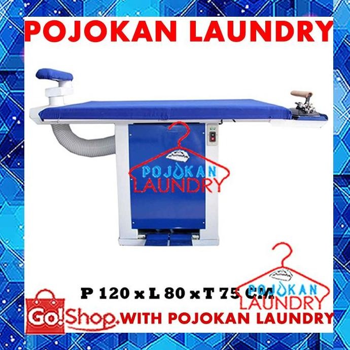 Meja Setrika Vaccum Uap Megochi / Meja Vakum Megochi