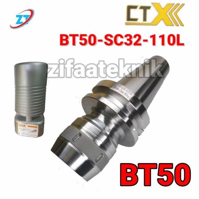 Arbor Milling Bt50-Sc32-105L Streick Collet (Collet Lurus)