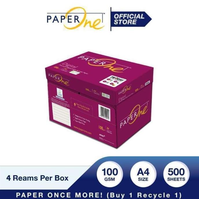 

Kertas Hvs A4 100Gr Paperone Per Dus