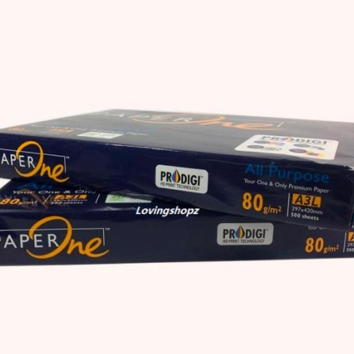 

Kertas Hvs A3L 80G/M Paperone