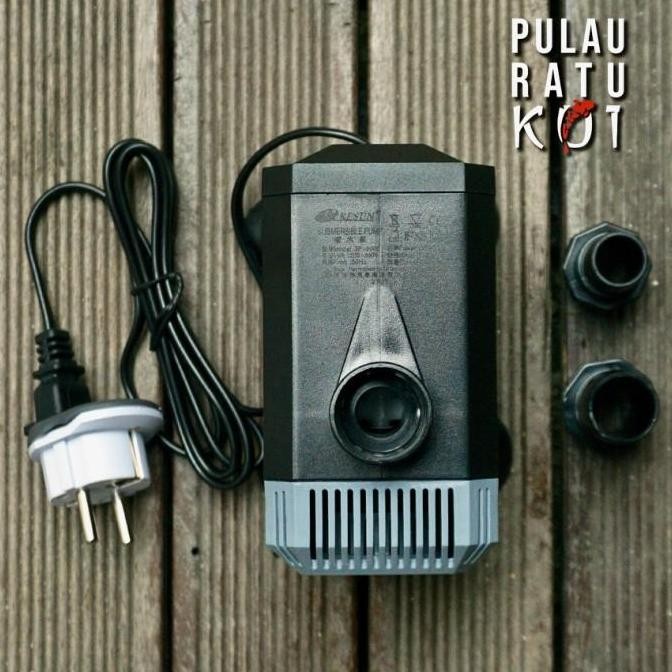 Original Resun Sp-5000 Sp-6000 Pompa Kolam Aquarium Celup 2500 Lph