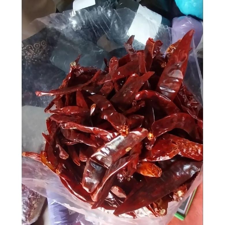 

Berkualitas Tinggi Promo !! 1Kg Cabe Merah Besar Kering Tidak Pedas