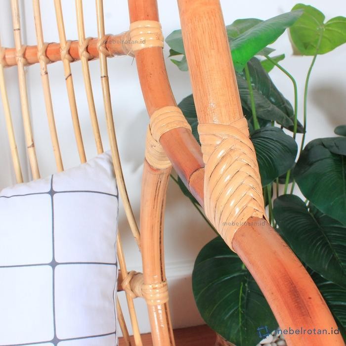 Ayunan Gantung Dewasa Rotan Alami | Kursi Gantung | Hanging Chair Original Dan Terpercaya