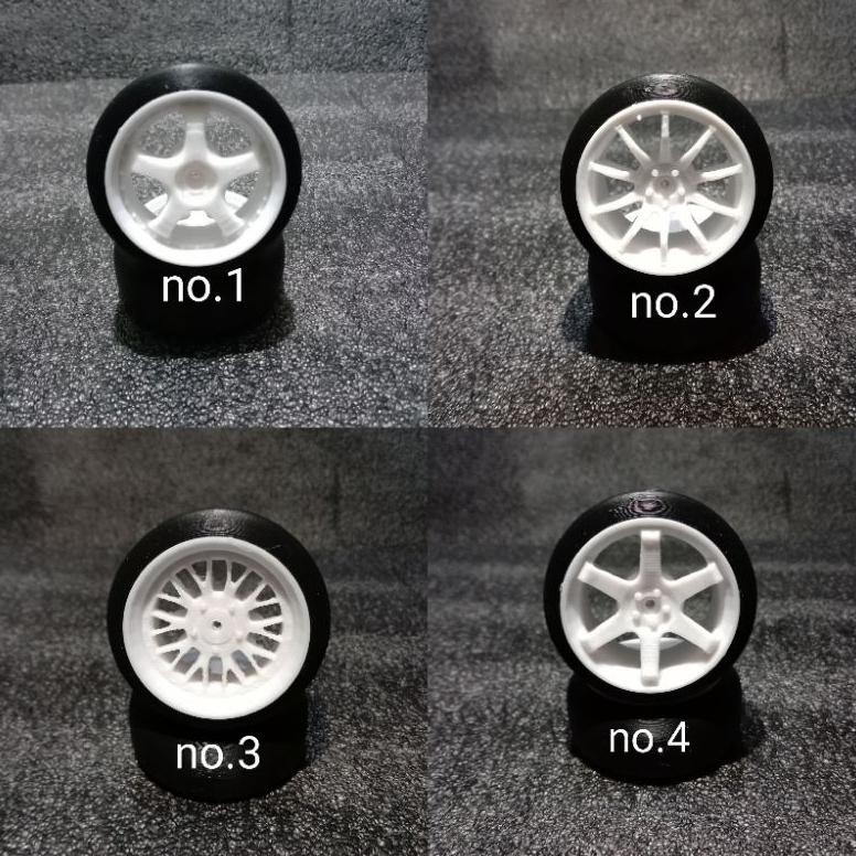 velg ban drift mainan RC wpl D12 1/10 DiM