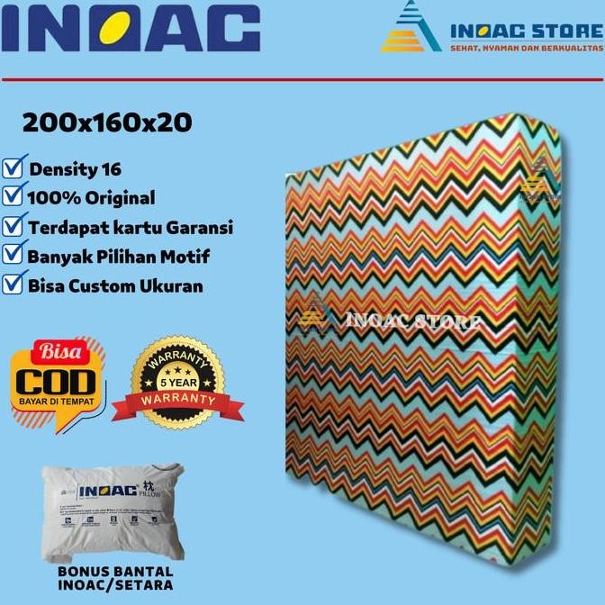Grosir Kasur Busa Inoac D.16 Ukuran 200X160X20 Murah Garansi 5 Tahun