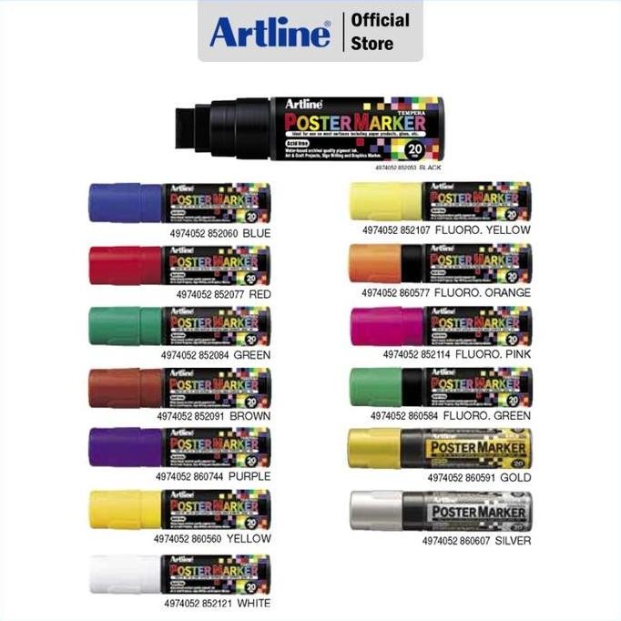 

Spidol Graffiti Mural Dinding Kaca Papan Tulis 2 Cm ARTLINE EPP-20