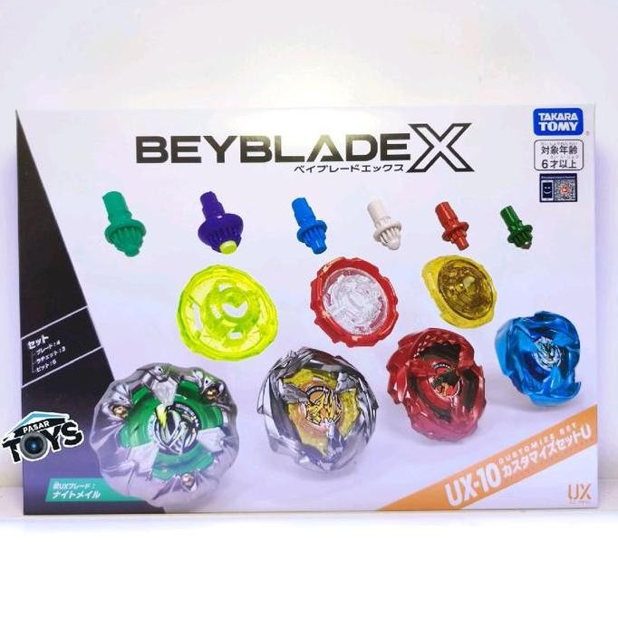 BeybladeX Beyblade X Customized Set U UX-10 Takara Tomy