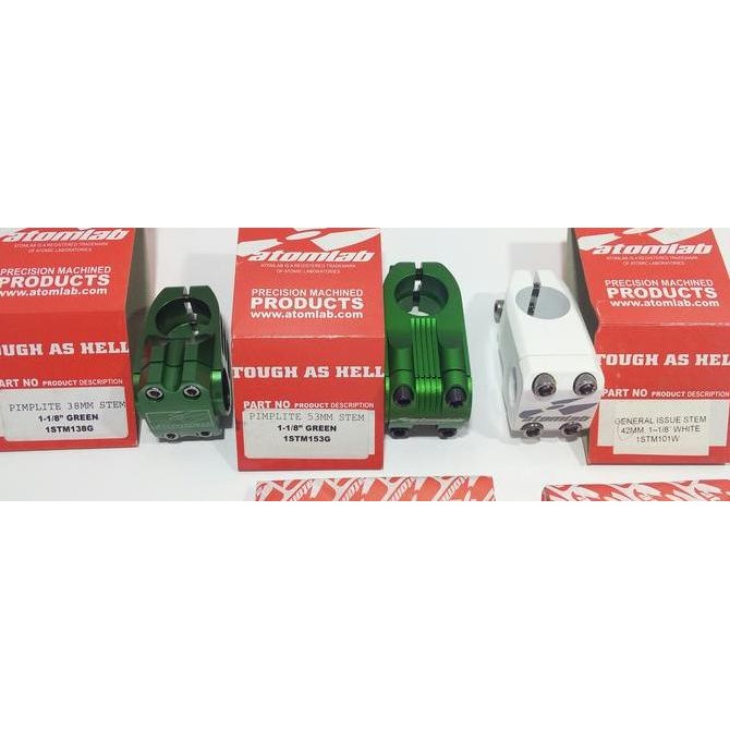 AtomLab Stem Pimplite 53mm ATAU 38mm BMX STREET RACE SEPEDA murah