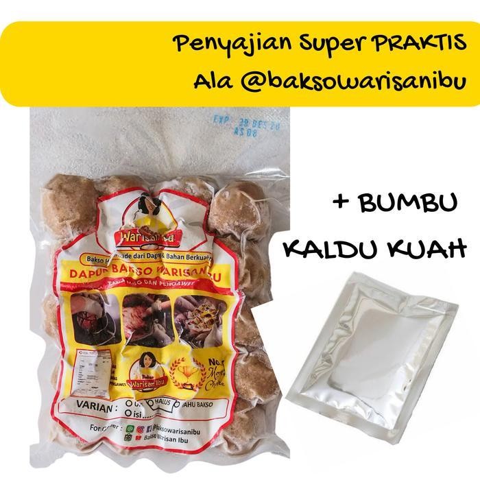 

LM Bakso Warisan Ibu Bakso Sapi Halus Super isi 20 pcs