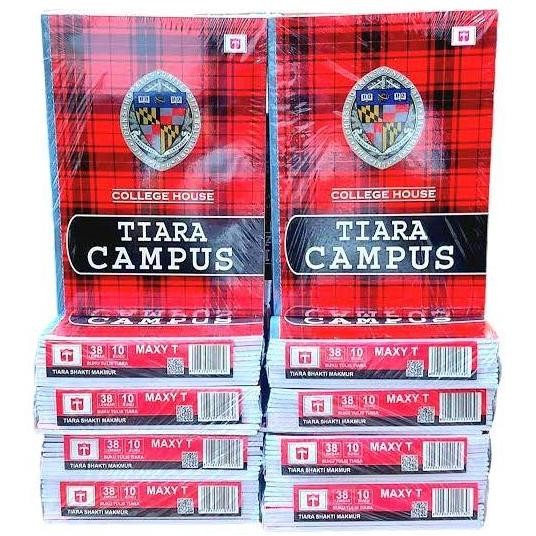 

Buku Tulis Campus Quarto Tiara 38/58 lembar 1 pack isi 10 buku
