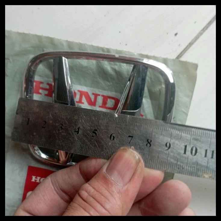 GRATIS ONGKIR EMBLEM LOGO TULISAN H DI GRILL DEPAN HONDA CIVIC ES ORIGINAL NOS USA 75700-S5A-000 