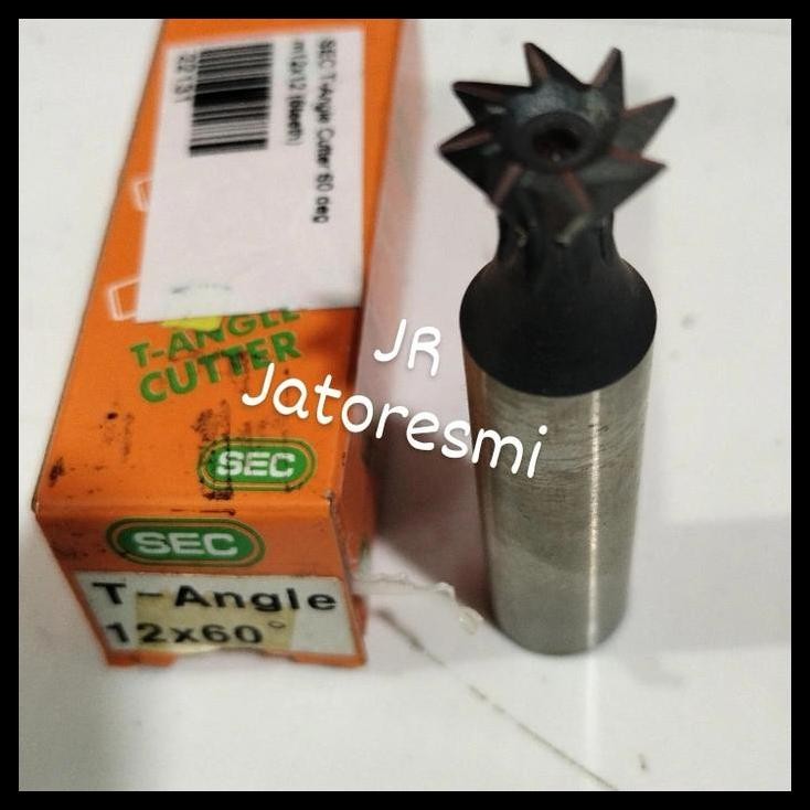 

HOT DEAL SEC T ANGLE CUTTER 60 DERAJAT 12X12 8TEETH EKOR BURUNG DOVE TAIL !