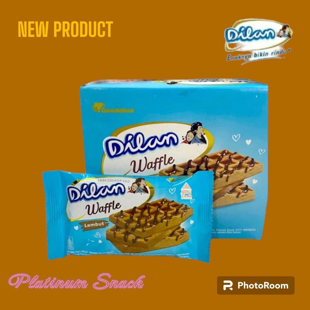 

Lm Dilan Waffle Baru | Isi 12 Pcs @ 16 Gr | Garudafood