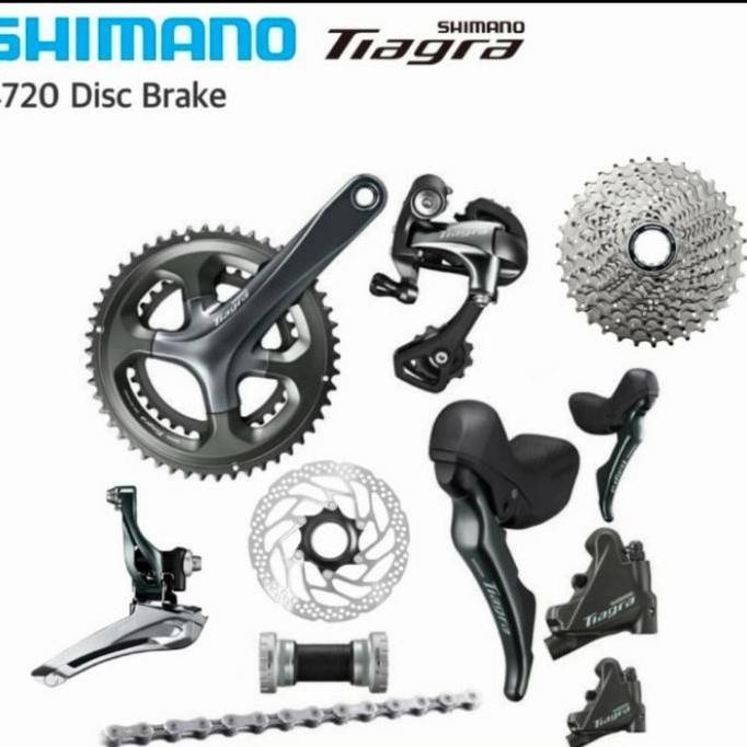 groupset shimano tiagra 4720 discbrake murah