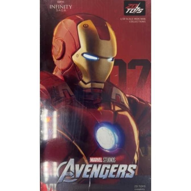 ZD Toys 1/10 "Avengers Movie" Iron Man Mark 7
