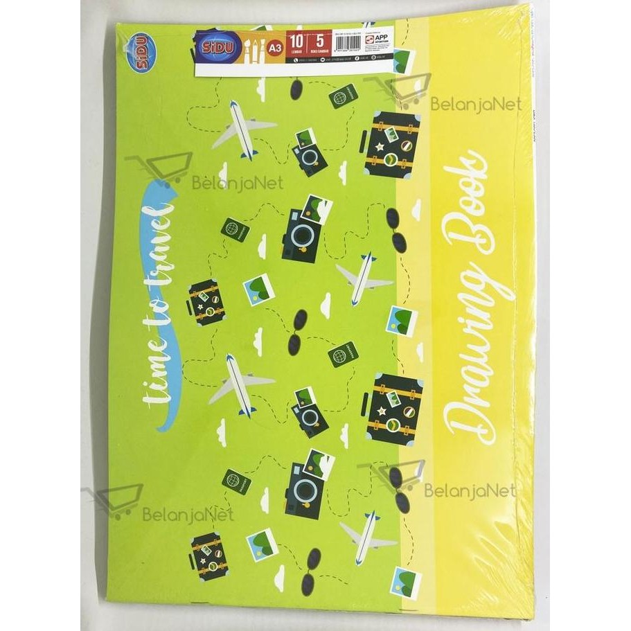 

Buku Gambar A3 Sinar Dunia SIDU [per 1 PACK = 5 buku]