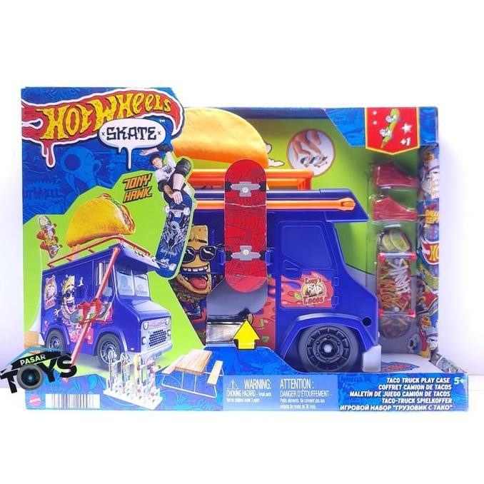 Hot Wheels Skate Taco Truck Play Case