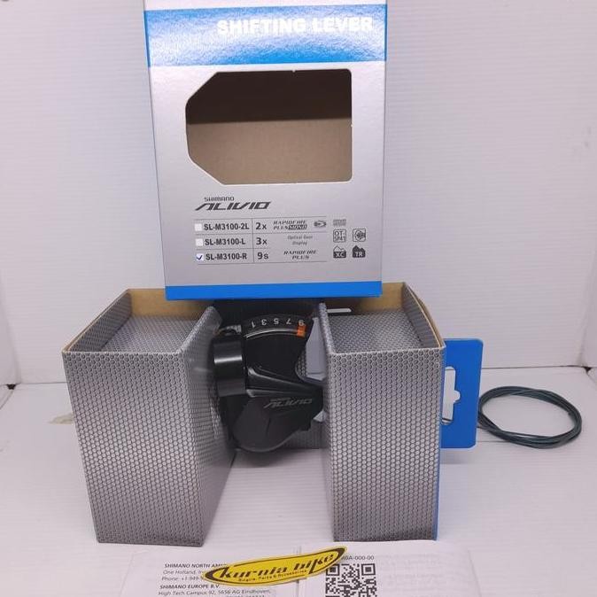 shifter shimano alivio kanan 9 speed murah