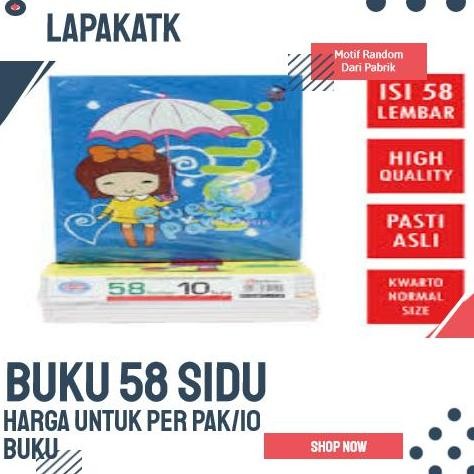 

BUKU TULIS 58 LEMBAR SIDU