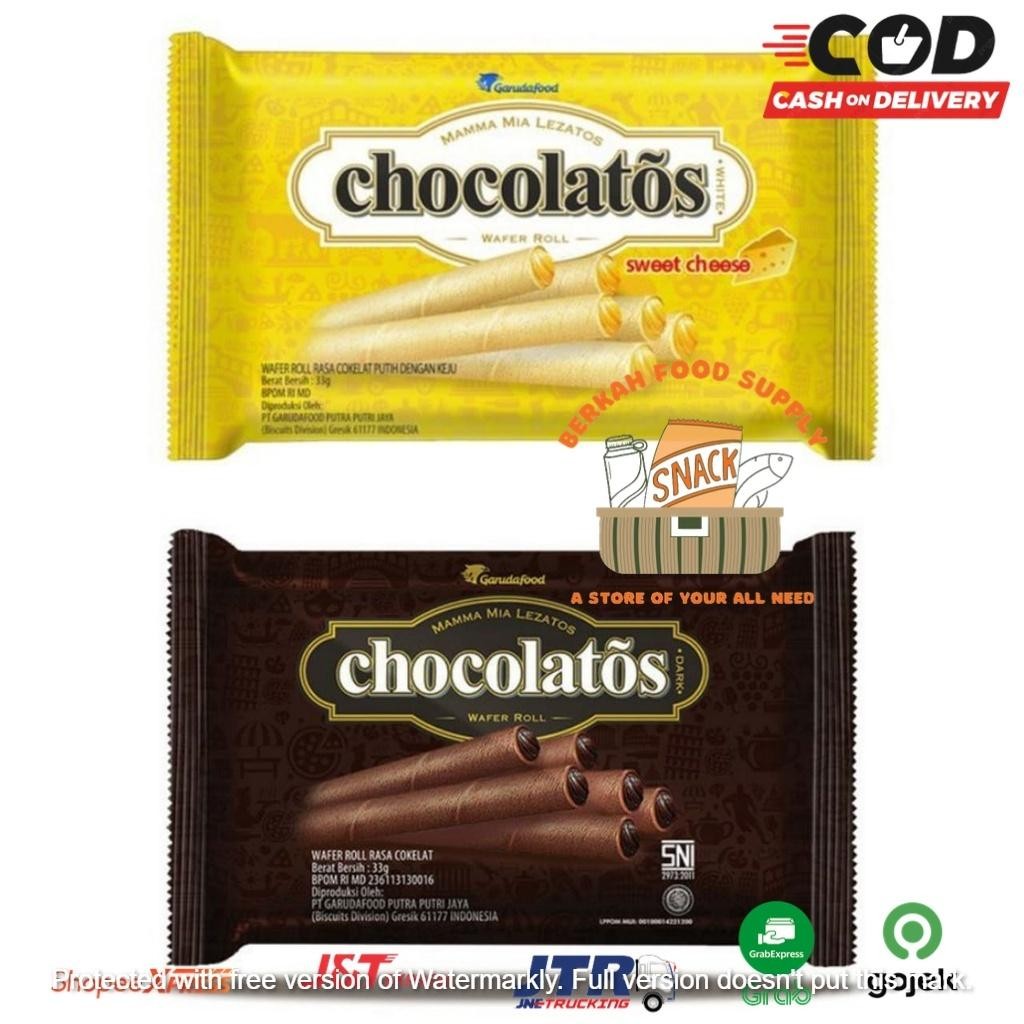 

Lm ( Berkah ) Gery Chocolatos Mini Rolls 27Gr Mamamia Lezatoz Italian Chocolate Snack Cemilan Wafer Murah Enak